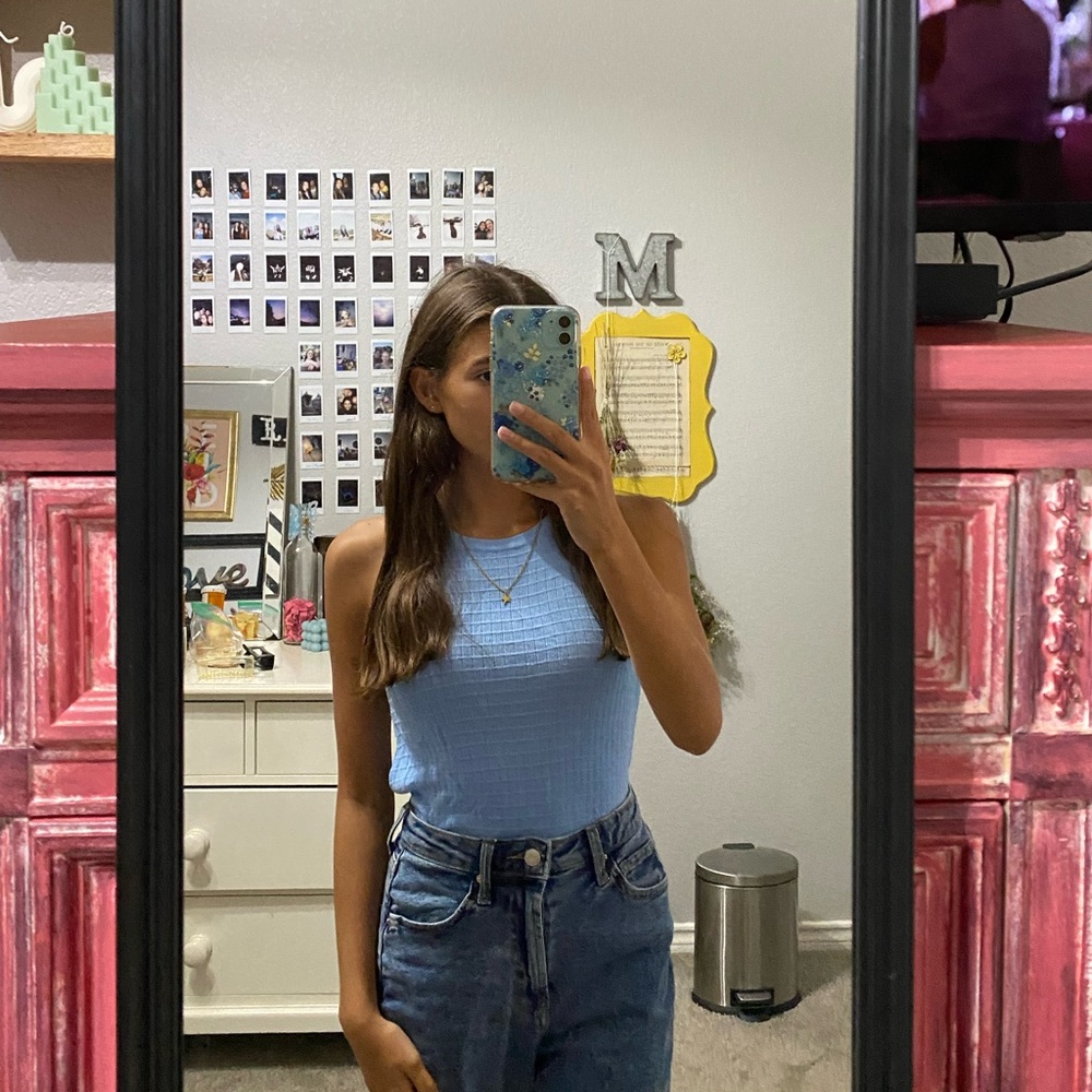 Light Blue Tank Top